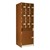 Multi-Sized Instrument Locker w/ Solid Doors - 10 Compartments (27" D)